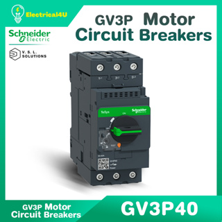 Schneider Electric TeSys GV3P มอเตอร์เบรกเกอร์ EverLink Terminals Motor circuit breaker GV3P40 GV3P50 GV3P65