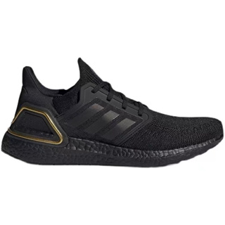 adidas UltraBoost 20 EG0754 สีดำ Triple Black Gold Metallic ของแท้ 100%