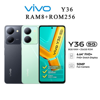 Vivo Y35 | Y36 (8+128GB) I จอ 6.58 นิ้ว I 5000mAh | ประกันศูนย์ไทย