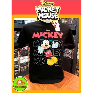 เสื้อDisney ลาย Mickey mouse สีดำ (MK-083)