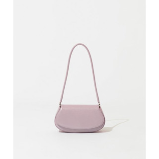 Stand Oil Clam Bag - 클램백 (White, Black, Lavender)