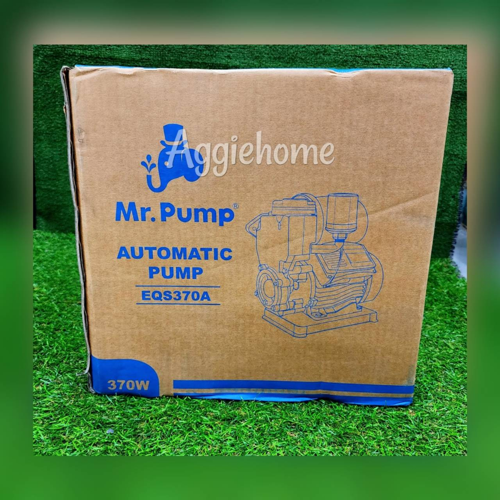 MR.PUMP ปั๊มน้ำอัตโนมัติ รุ่น EQS370 220V. ปั๊มน้ำ 370 วัตต์ ท่ออก 1X1 ...