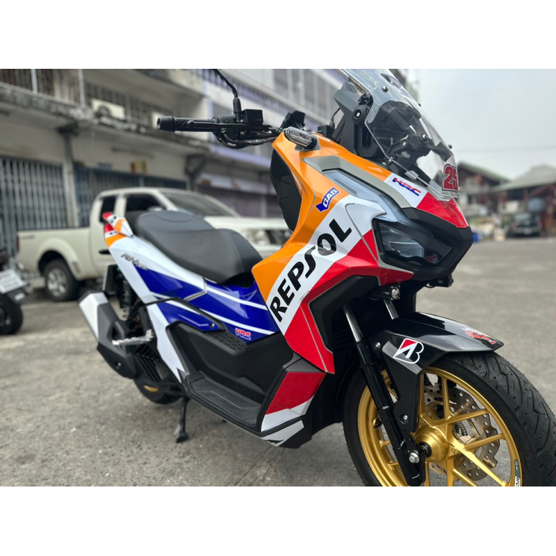 sticker-honda-adv160-ลาย-repsol