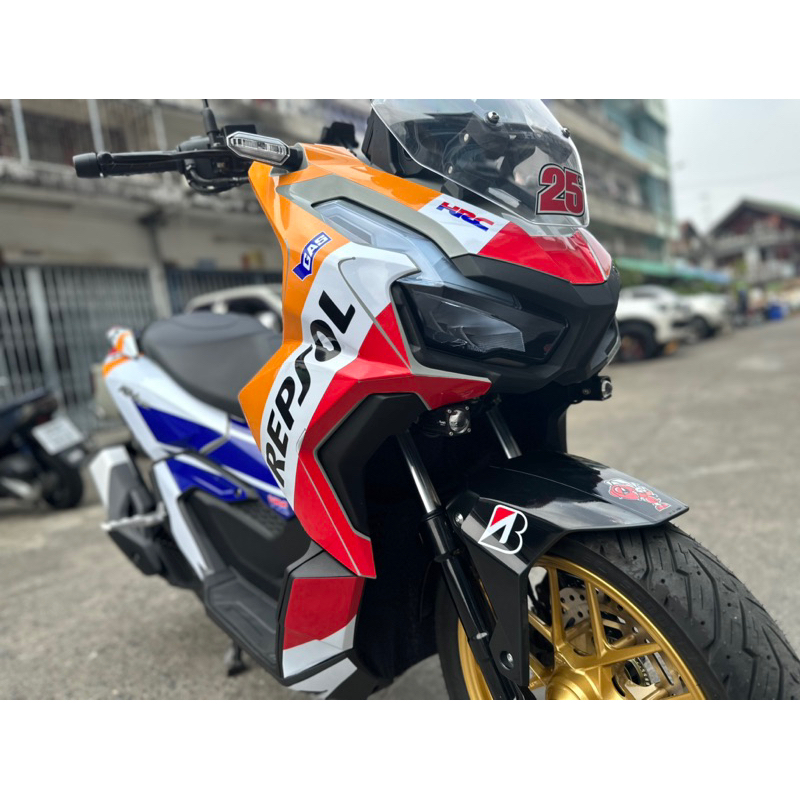 sticker-honda-adv160-ลาย-repsol