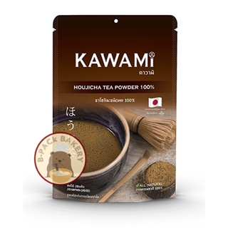 (โฮจิฉะ) คาวามิ ชาโฮจิฉะชนิดผง 100% / LongBeach KAWAMI Houjicha Tea Powder 100% / 100g