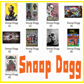 โปสเตอร์ Snoop Dogg (9แบบ) สนูป ด็อกก์ แร็ปเปอร์ วง ดนตรี รูป ภาพ ติดผนัง สวยๆ poster 34.5x 3.5นิ้ว(88x60ซม.โดยประมาณ)