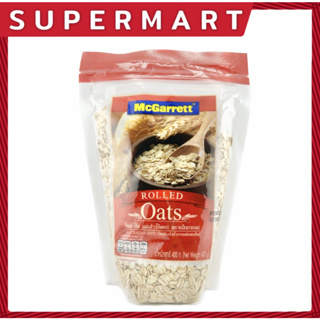 McGarrett Rolled Oats 400g Australian Oats #1106142 โรลล์ โอ๊ต (แผ่นข้าวโอ๊ตอบ) (ตราแม็กกาแรต) 400ก วัตถุดิบนำ