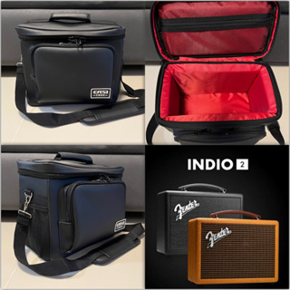 กระเป๋าใส่ Fender indio แบบหนัง สีดำ จากEasicase