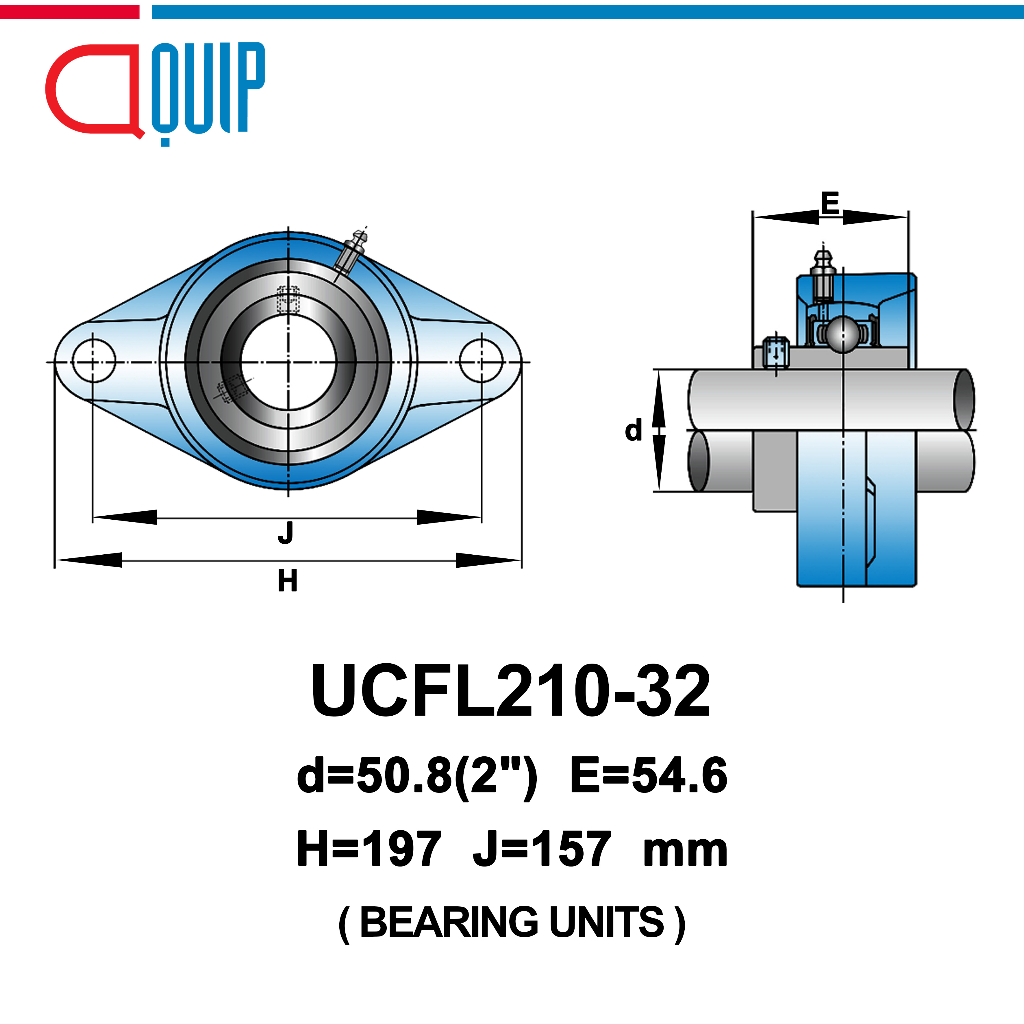 ucfl211-32-ubc-ตลับลูกปืนตุ๊กตา-สำหรับงานอุตสาหกรรม-รอบสูง-bearing-units-ucfl-211-32-เพลา-2-นิ้ว-หรือ-50-80-มม