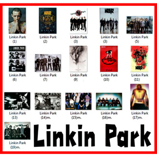 โปสเตอร์ Linkin Park (20แบบ) วง ดนตรี ลิงคินพาร์ก รูป ภาพ ติดผนัง สวยๆ poster (88 x 60 ซม. และ 76 x 52 ซม.โดยประมาณ)