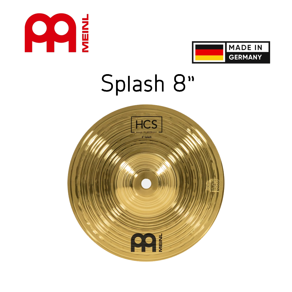 Meinl Splash 8 นิ้ว รุ่น HCS | Shopee Thailand