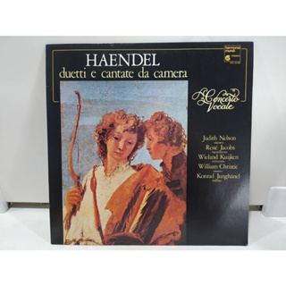1LP Vinyl Records แผ่นเสียงไวนิล HAENDEL duetti e cantate da camera   (E14B86)
