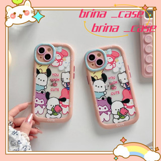 ❤️ส่งของขวัญ❤️ เคสไอโฟน 11 12 13 14 Pro Max ความนิยม การ์ตูน แฟชั่น สาวน่ารักหัวใจ เรียบง่าย Case for iPhoneป้องกันการตก