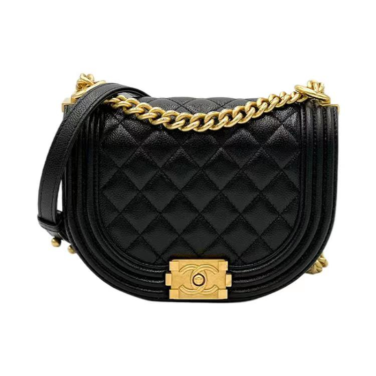 ชาแนล-chanel-leboy-women-shoulder-bag-กระเป๋าโซ่-กระเป๋าแมสเซนเจอร์-กระเป๋าคลัช-กระเป๋าชาแนล