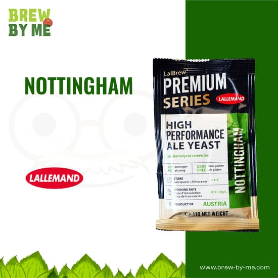 ยีสต์หมักเบียร์-nottingham-ale-yeast-lalbrew-homebrew