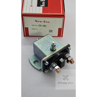 โอโตช่วยสตาร์ท (ตัวเหลี่ยมใหญ่) 24V ยี่ห้อ New Era แท้ made in Japan (SS-80) - Starter solenoid รีเลย์ รีเลย์สตาร์ท โอโต