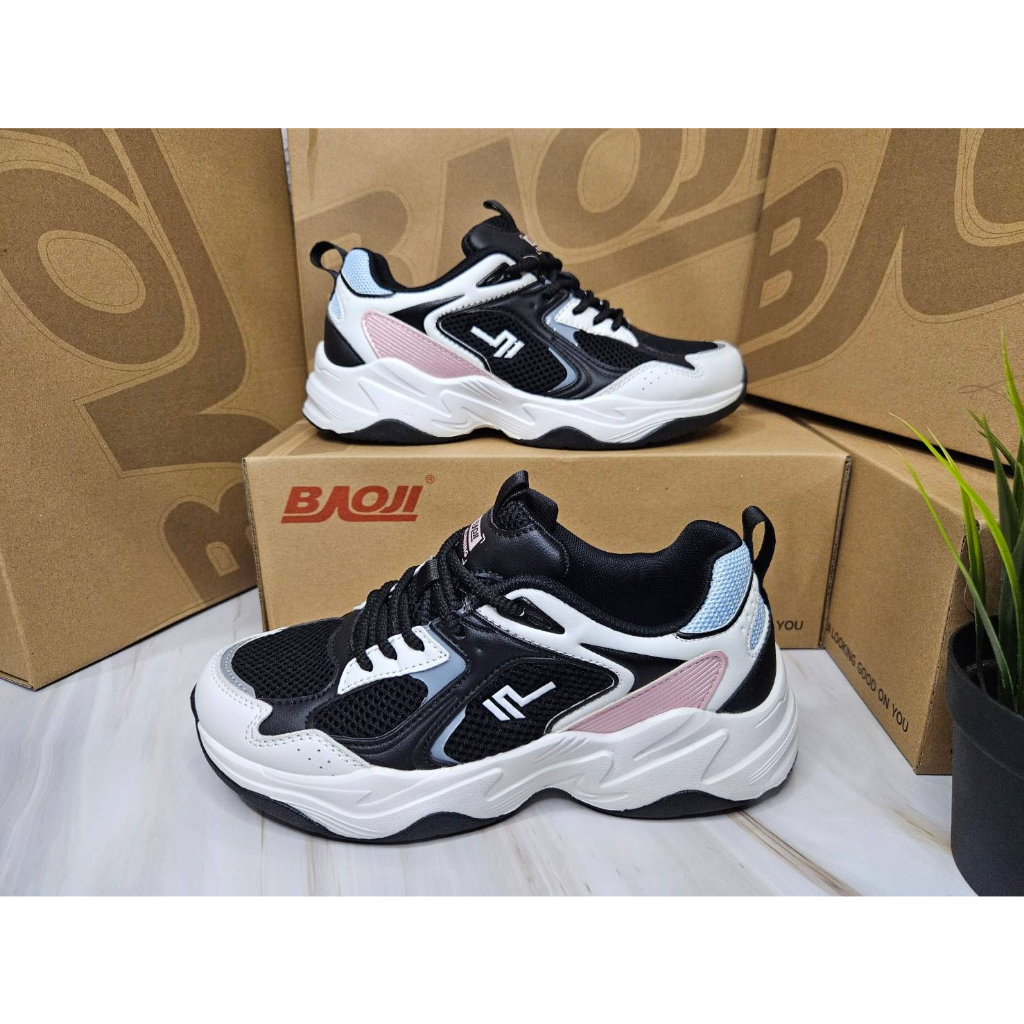 baoji-ลิขสิทธิ์แท้-w-รองเท้าผ้าใบผู้หญิงยี่ห้อบาโอจิ-baoji-รุ่นbjw-987-size-37-41