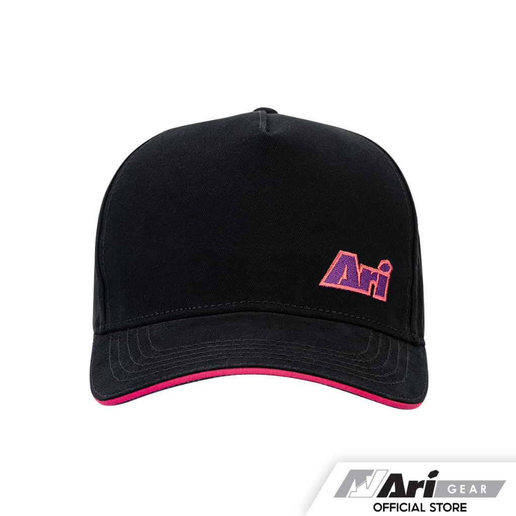 ari-retro-cyber-cap-black-purple-white-หมวกอาริ-เรโท-ไซเบอร์-สีดำ