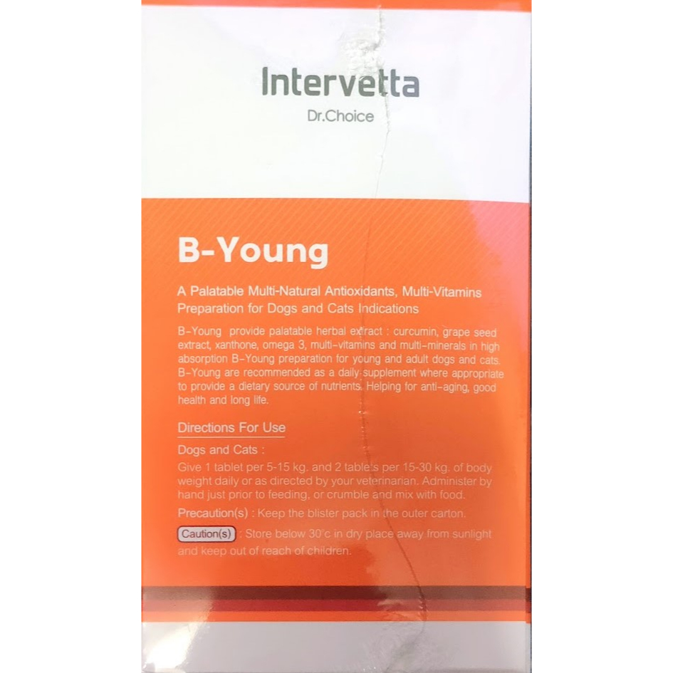 Dr.Choice BYoung 100 เม็ด(หมดอายุ 14/05/2025) อาหารเสริมบำรุงระบบ