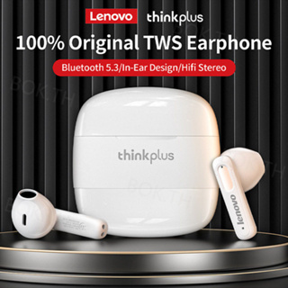 TWS หูฟัง Lenovo หูฟังบูลทูธ Bluetooth 5.3 หูฟังไร้สาย HIFI Wireless Earphone สําหรับ IOS Android หูฟังบลูทูธไร้สาย