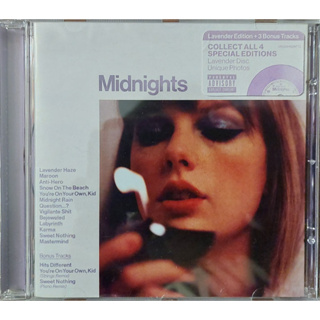 CD Taylor Swift – Midnights ***สินค้าใหม่มือ1ซีลปิด แผ่นลิขสิทธิ์แท้ made in usa.