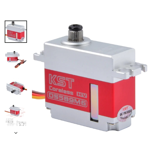 KST servo DS589MG Digital HV Metal Gear Servo 9.2kg.cm 0.08sec for RC