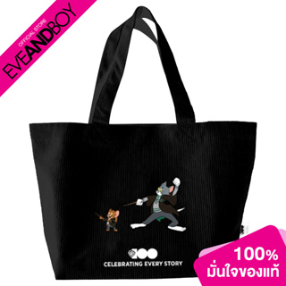 ARCHITA - Tom And Jerry &amp; Harry Potter Mashup Tote Bag #Black กระเป๋า