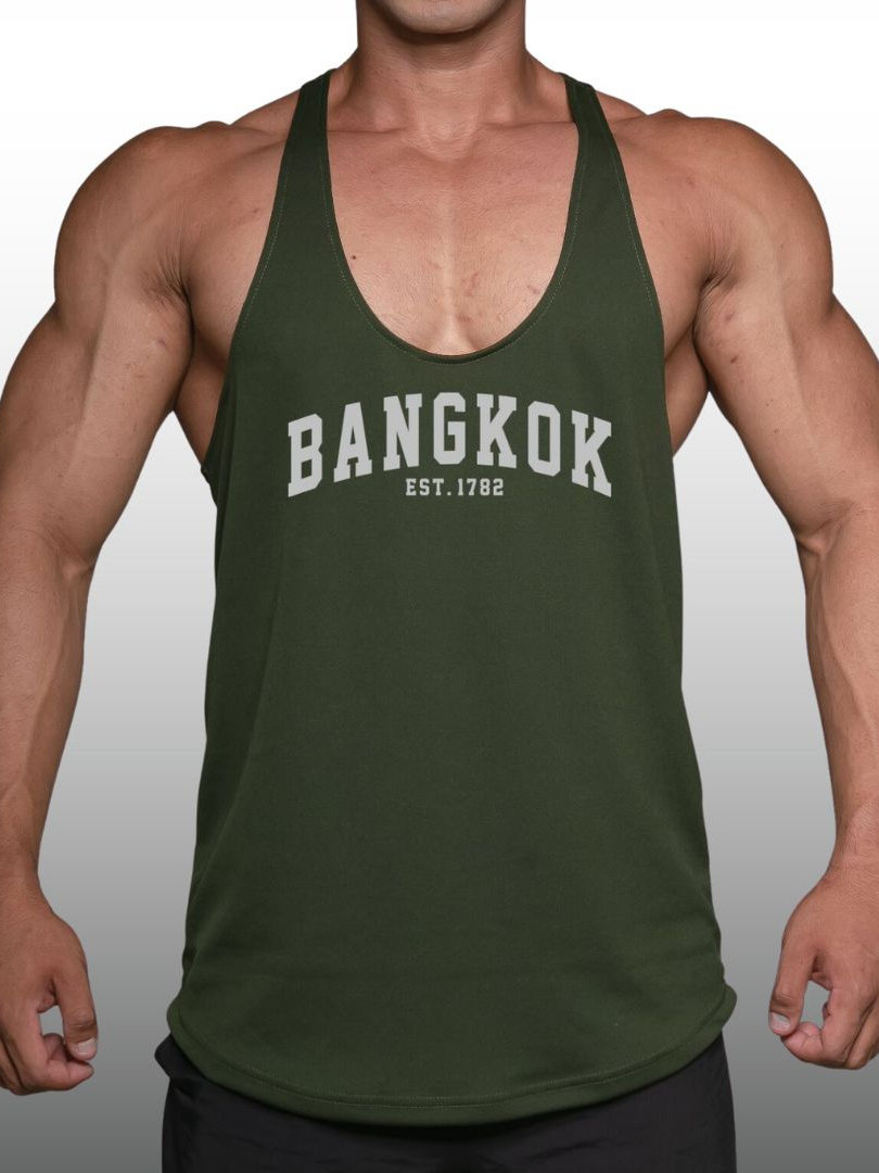 bangkok-เสื้อกล้ามเพาะกายทรงคลาสสิค-bodybuilding-dry-fit-gym-tank-top
