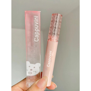 HZ-050 Cappuvini ลิปหมีกลอส ลิปสติก ติดทน Bear  glaze Water gloss lipstick ให้ความชุ่มชื้นCute