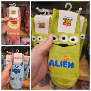 ถุงเท้าข้อสั้น Toy Story Lotso/Monster/Alien ลิขสิทธิ์แท้!