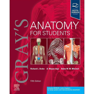 หนังสือภาษาอังกฤษ Grays Anatomy for Students (Grays Anatomy) (5TH)