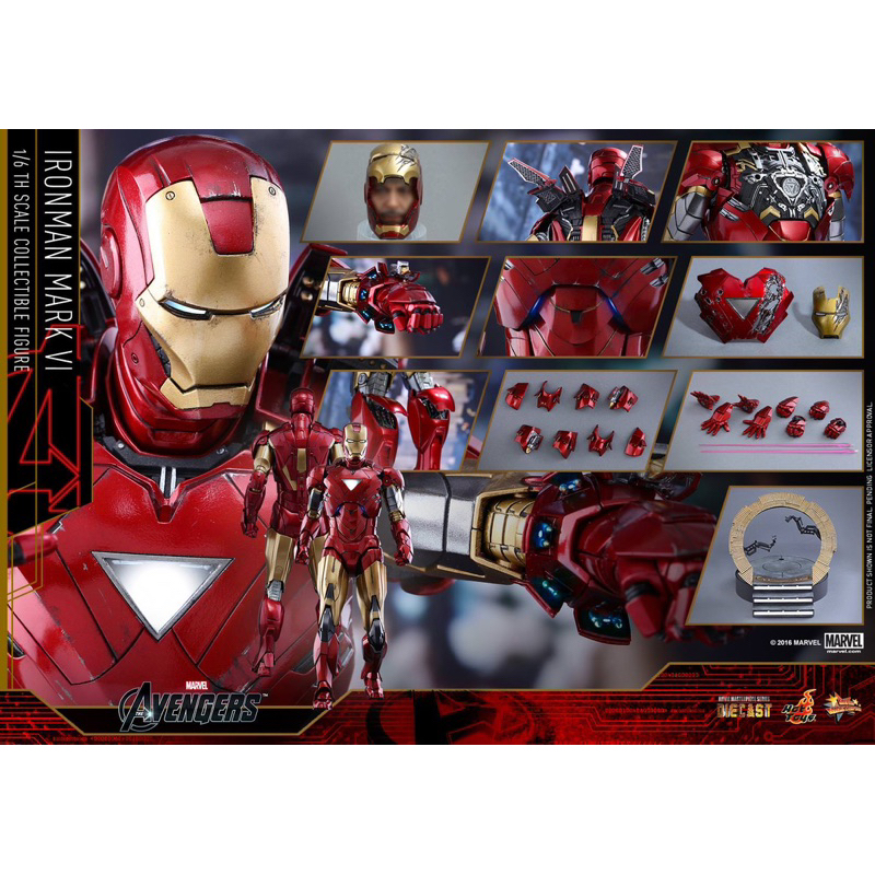 hot-toys-mms-378-d17-the-avengers-iron-man-mark-vi-มือสอง