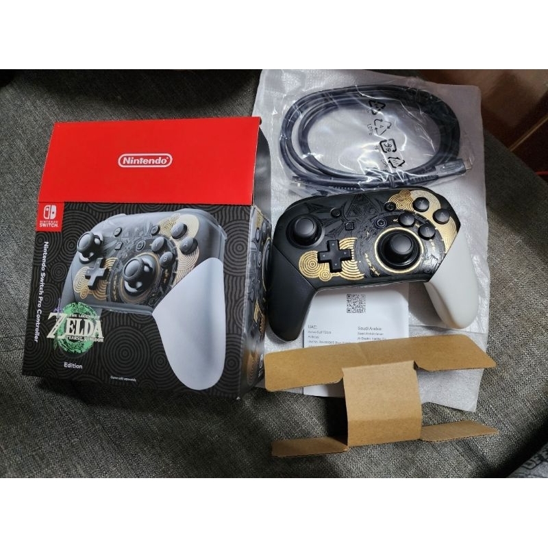 (จอยโปร แท้ 100%) [แกะเทส] Nintendo Switch Joy Pro Controller The ...
