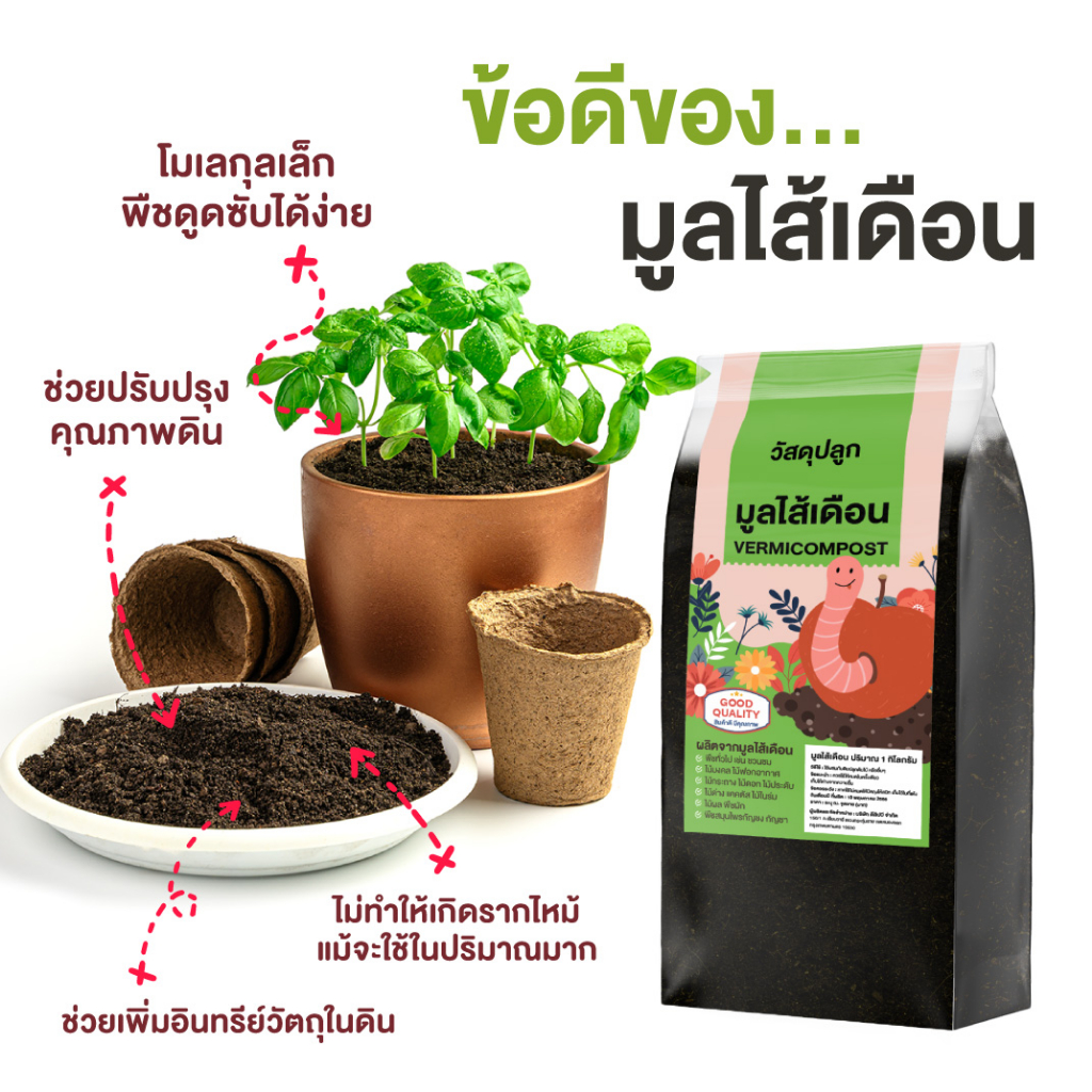 shajava-วัสดุปลูกมูลไส้เดือน-vermicompost-มูลไส้เดือนไปริมาณ-1-kg-มูลไส้เดือน-วัสดุปลูกธรรมชาติ