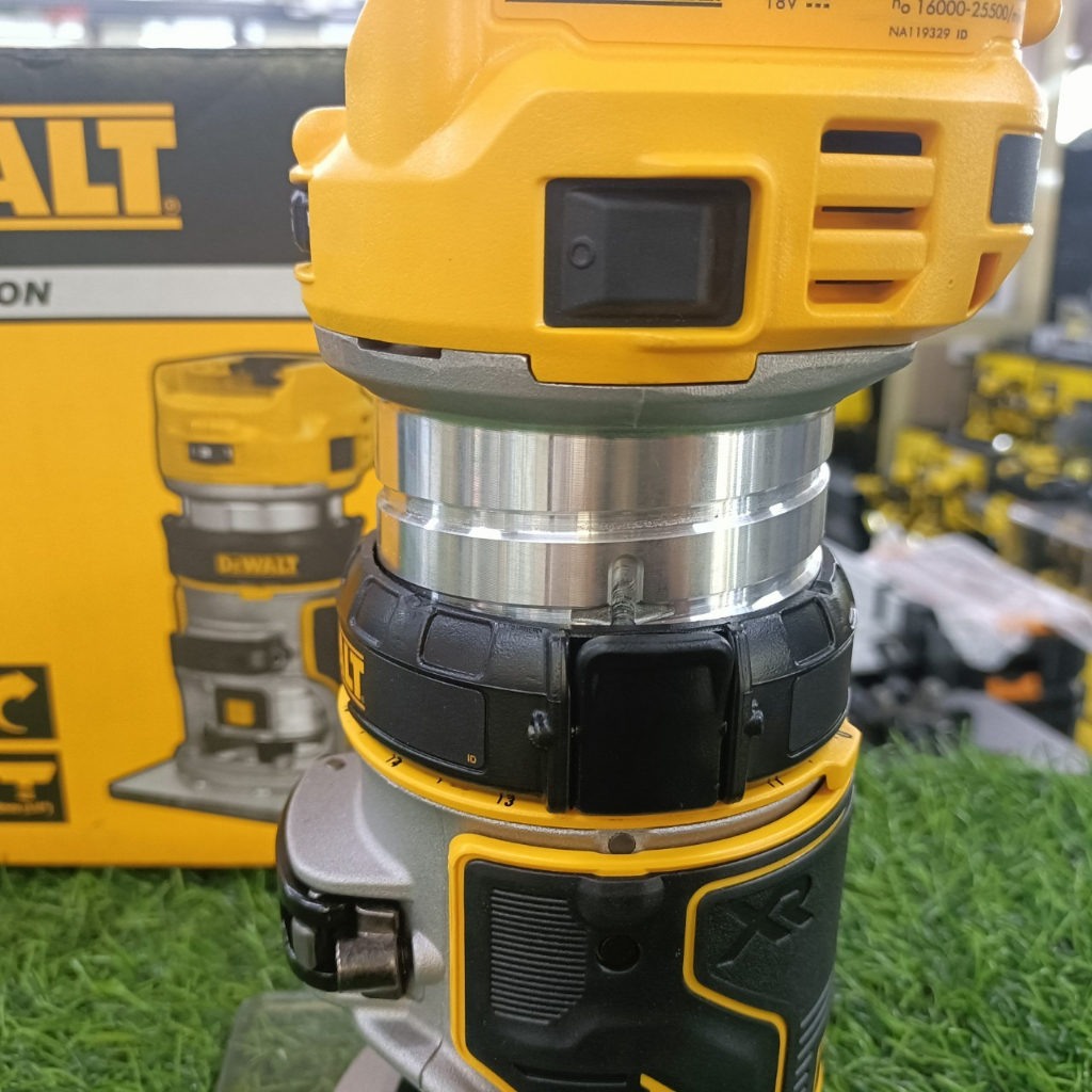 dewalt-ทริมเมอร์ไร้สาย-18v-dcw600n-bl-1-4-เครื่องเปล่า-ไม่รวมแบตเตอรี่-ไม่รวมแท่นชาร์ท