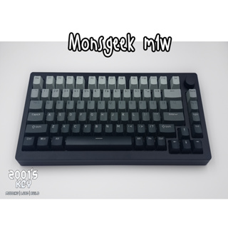 คียบอร์ด Mechanical keyboard สำเร็จรูป 75% Aluminuim " M1W " Hotswap , 3 mode connections [!!พร้อมส่งในไทย!!]