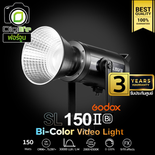 Godox LED SL150II Bi 150W Bi-Color 2800-6500K Bowen Mount - รับประกันศูนย์ Godox Thailand 3ปี ( SL-150 II Bi )
