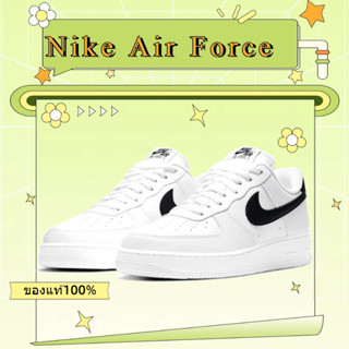 Nike Air Force 1 Low "White and Black"รองเท้าผ้าใบ CT2302-100