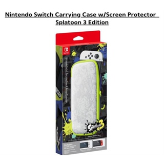 Nintendo switch case &amp; screen protector splatoon3 edition พร้อมส่ง