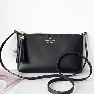 Kate Spade♠️Ivy Street Amy Black Smooth Leather Crossbody