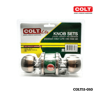 ลูกบิดห้องน้ำ COLT LITE #36-1022 AC