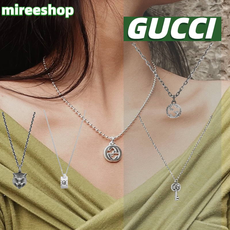 กุชชี่-gucci-สร้อยคอ-interlocking-g-pendant-necklace