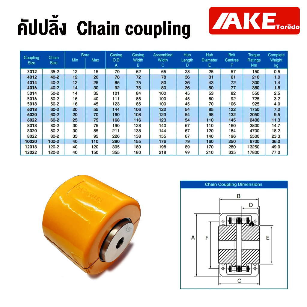 ยอยโซ่-kc-คัปปลิ้งโซ่-kc-5014-kc-5016-kc-5018-chain-coupling-kc-คัปปลิ้ง-kc5014-kc5016-kc5018-จัดจำหน่ายโดย-ake-tor-d