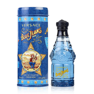 Versace Versus Blue Jeans Eau De Toilett Spray for Men 75ml ให้ความรู้สึกที่สุดแสนสบาย กลิ่นหอมเย็นสดชื่น