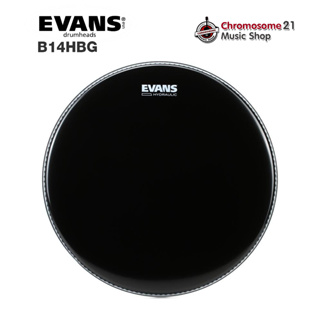 หนังสแนร์ Evans B14HBG 14″ Black Coated Drumhead HYDRAULICขนาด14นิ้ว (หนังดำด้าน น้ำมัน 2 ชั้น)