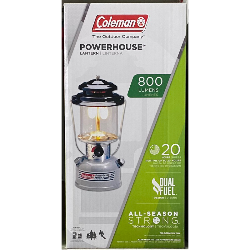ตะเกียง Coleman US 295A Dual Fuel Powerhouse Lantern | Shopee Thailand
