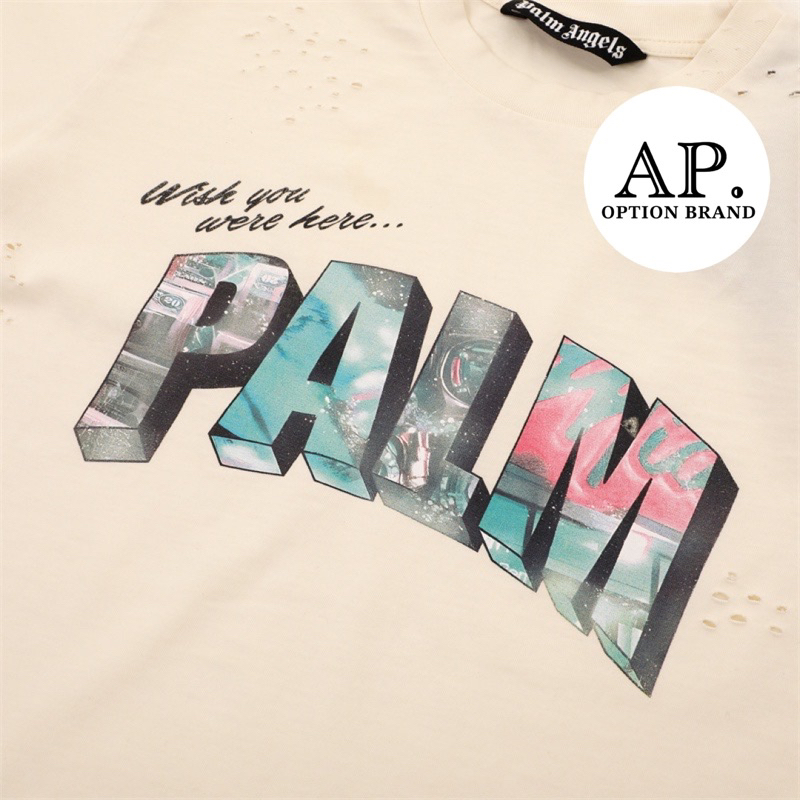 เสื้อยืดคอกลม-p-a-l-m