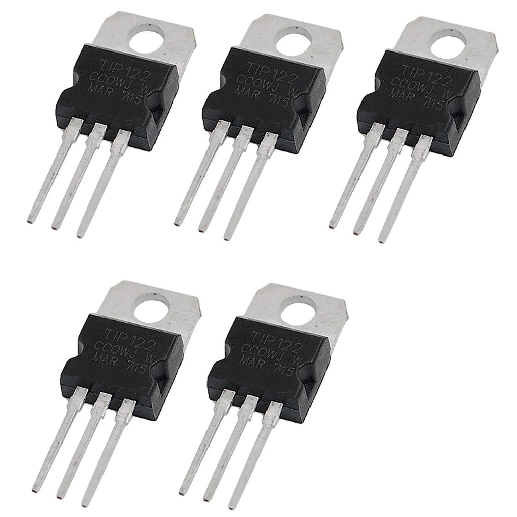 TIP122 TIP 122 DARLINGTON TRANSISTOR ST TO-220 NPN 100V 5A 65W - 2 PEZZI - Foto 2