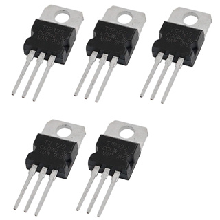 5 ชิ้น Transistor TIP-122 TIP122 NPN 100V 5A 40W Power Transistor ทรานซิสเตอร์