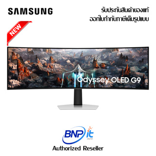 New Samsung Odyssey OLED G9 LS49CG934SEXXT Gaming Monitor Y2023 Size 49 Inch DQHD Warranty 3 Years